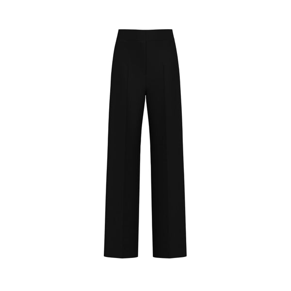 Pantalone Donna Editore in Jersey Interlock Stretch Fit Dritto